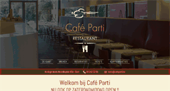 Desktop Screenshot of cafeparti.be